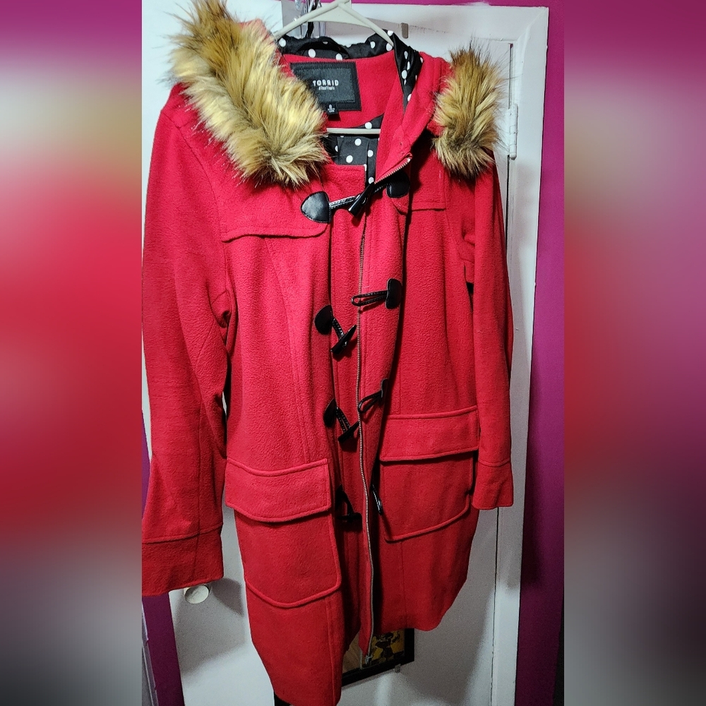 Torrid Ponte Toggle Coat - Picture 5 of 12
